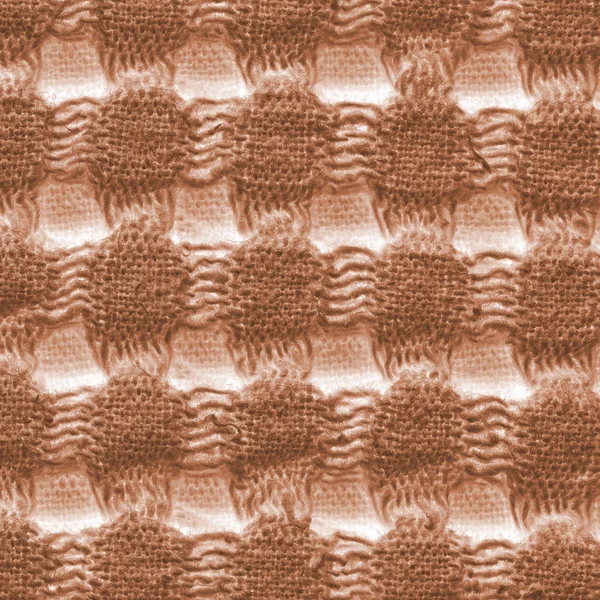 Yellow Brown Textile Texture Closeup Background — Stock Photo, Image