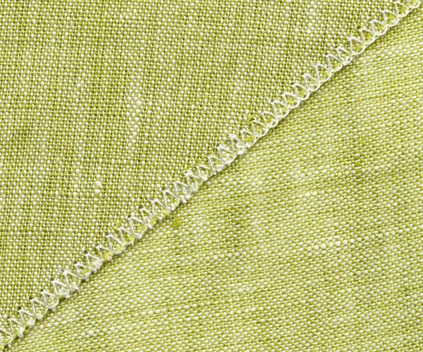 Texture Textile Jaune Vert Comme Fond Couture — Photo