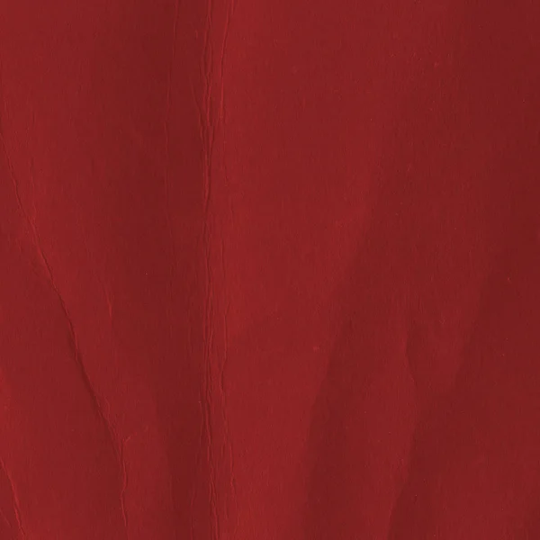 Painted Red Crumpled Paper Background — Stock Photo, Image