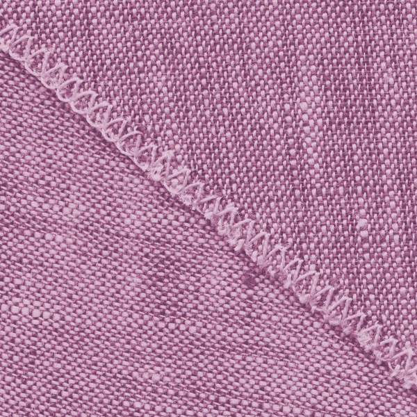 Violet Textile Background Decorated Seam Useful Design Works — Stock Photo, Image