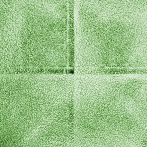 Zielone Tło Tekstura Skóry Przydatne Dla Prac Projektowych Oparciu — Zdjęcie stockowe