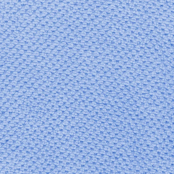 Bleu Texture Textile Gros Plan — Photo