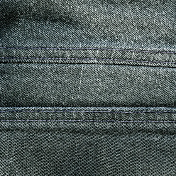 Gray Blue Denim Background Seams — Stock Photo, Image
