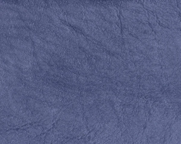 Голубая Кожаная Текстура Крупным Планом Полезно Фона — стоковое фото