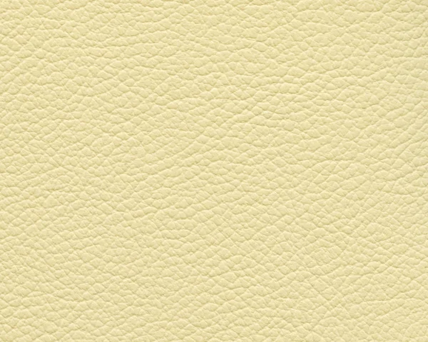 Beige Natural Leather Texture Closeup — Stock Photo, Image