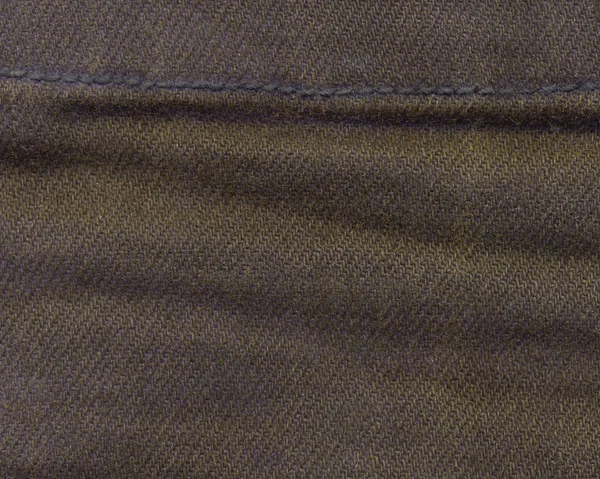 Brun Textil Bakgrund Söm — Stockfoto