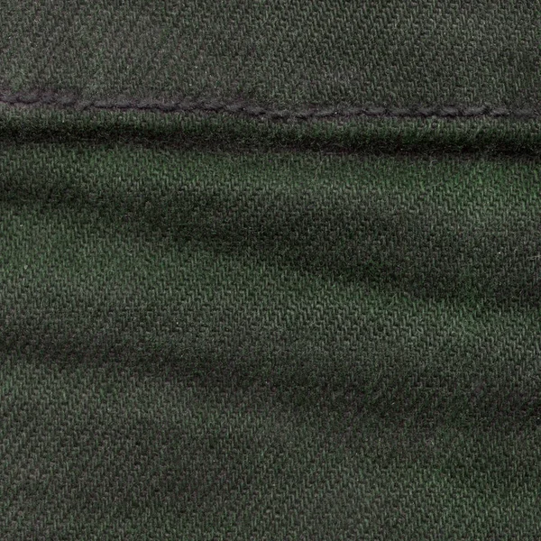 Зелений Текстильний Фон Шов — стокове фото