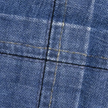  tasarım işleri için mavi denim arka plan, dikişler 