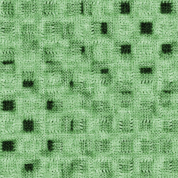 Textura textil verde como fondo para trabajos de diseño —  Fotos de Stock