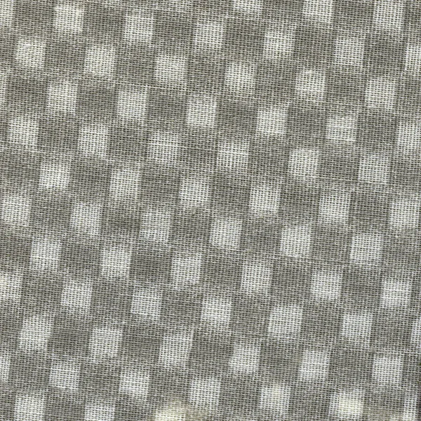 Texture tessile a quadretti bianchi e grigi come sfondo Fotografia Stock