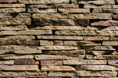full frame image of stone wall background  clipart