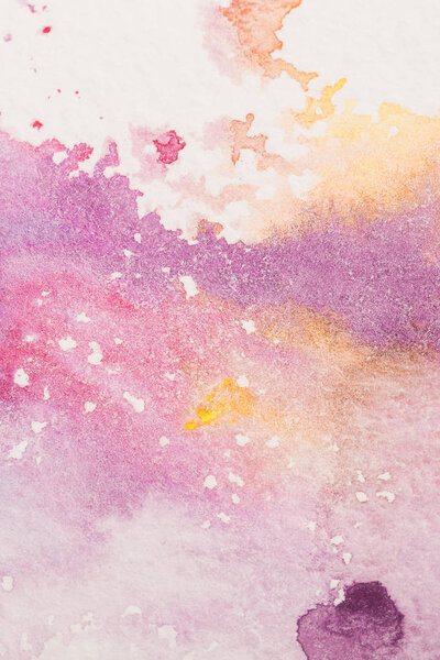Marco Completo Coloridas Manchas Acuarela Para Fondo — Foto de Stock