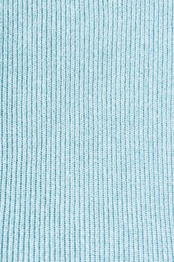 close up view of blue woolen cloth as background clipart