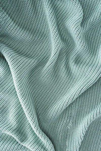 Close View Grey Wavy Woolen Fabric Background — Free Stock Photo