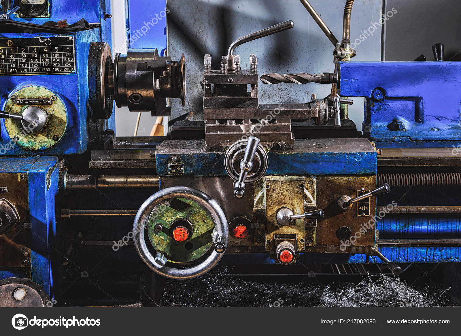 Close View Industrial Machine Tool Factory — Stock Photo © VadimVasenin