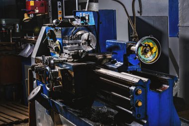endüstriyel makine alet üretim fabrikası'nda seçici odak