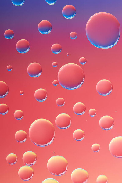 beautiful calm clean water drops on bright abstract background