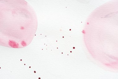 arka plan ile hafif pembe suluboya resim ve splatters