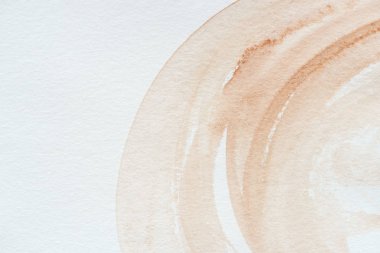 close up of abstract creative brown watercolor background clipart