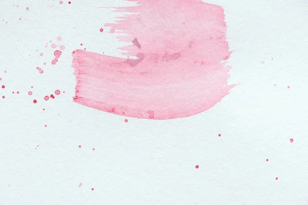 Fond Abstrait Avec Touches Aquarelle Rose Clair Éclaboussures — Photo gratuite