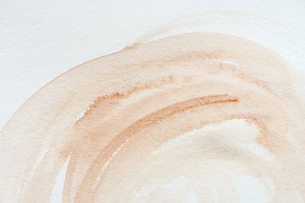 Element Abstract Creative Brown Watercolor Painting — Stock Photo, Image