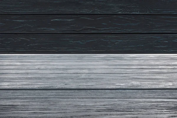 Template Grey Wooden Floor Black Planks Background — Stock Photo, Image