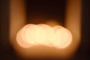 Noel bokeh arka plan kopya alanı ile parlayan