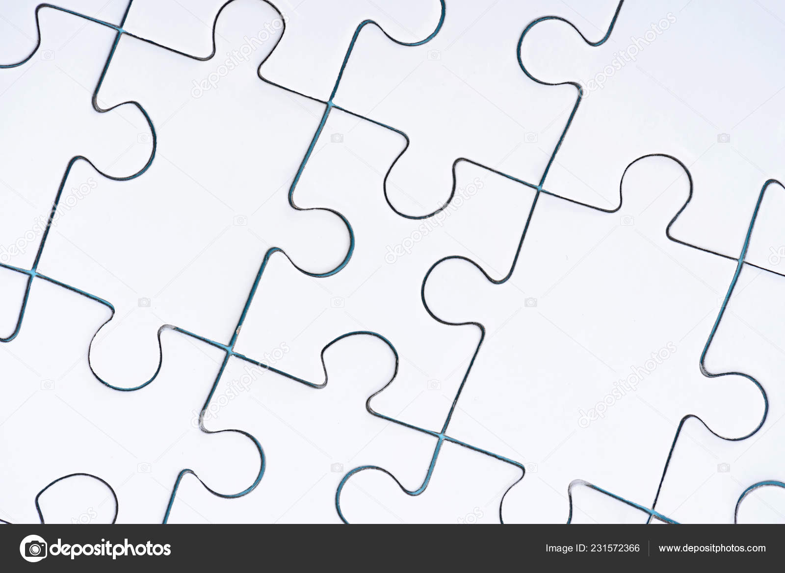 整理された白のパズルの背景の完全なフレーム 無料のストック写真 C Vadimvasenin