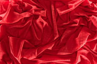 beautiful red silk fabric, valentines day background clipart