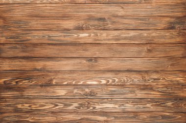 Wooden textured background with copy space clipart