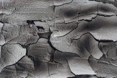 cracked barren soil surface, global warming concept clipart