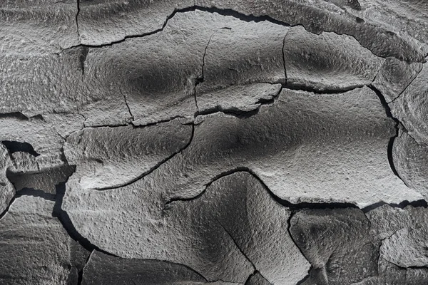 Αποξηραμένα Επιφάνεια Ραγισμένα Σκουπιδότοπο Υπερθέρμανση Του Πλανήτη Έννοια — Φωτογραφία Αρχείου