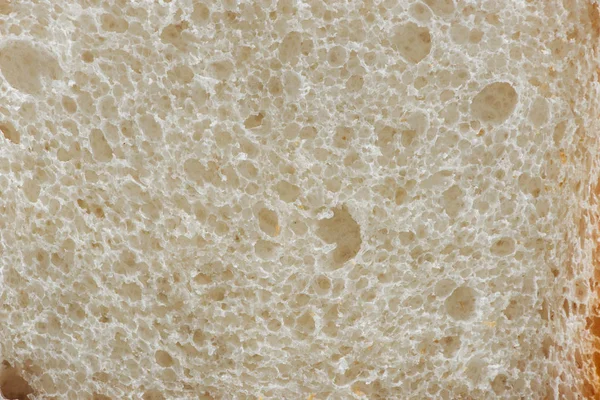 Close View White Fresh Baked Textured Bread — Stock Photo, Image