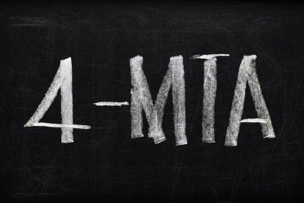 top view of black chalk board with lettering 4-mta