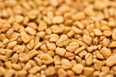 close up view of raw organic bulgur clipart