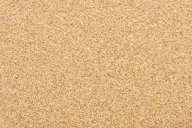 organik ham beyaz Quinoa üst görünümü 
