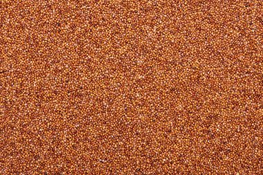 ham organik kırmızı Quinoa üst görünümü