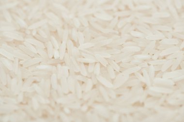 top view of unprocessed organic white rice clipart