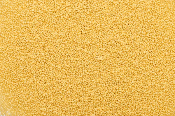 pişmemiş organik kuskus groat üst görünümü