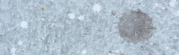 Груба Абстрактна Сіра Бетонна Текстурована Стіна Панорамна Орієнтація — стокове фото