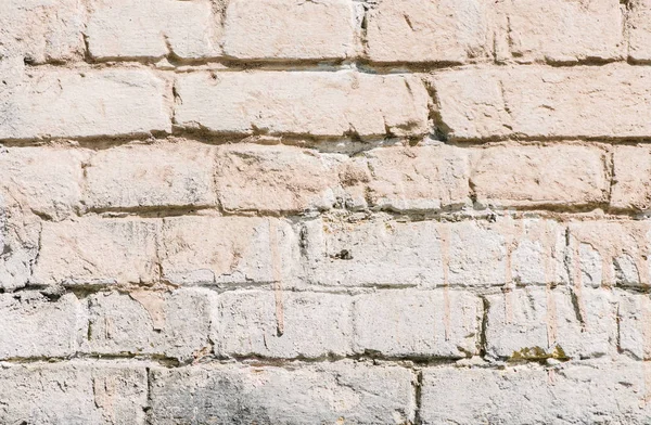 Full frame image of painted brick wall background — Stock Photo