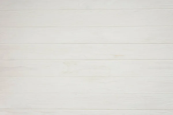 Vista de primer plano del fondo de madera blanco con tablones horizontales - foto de stock