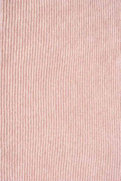 Full frame of pink woolen fabric background — Stock Photo