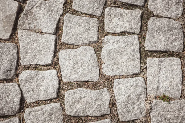 Image plein cadre du chemin à partir de pavé fond de pierre — Photo de stock