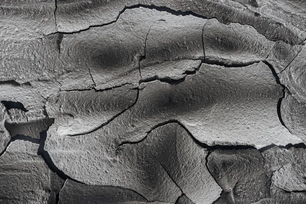 Superfície seca do deserto rachado, conceito de aquecimento global — Fotografia de Stock