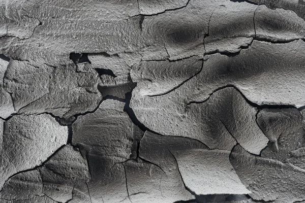 Cracked barren soil surface, global warming concept — Stock Photo