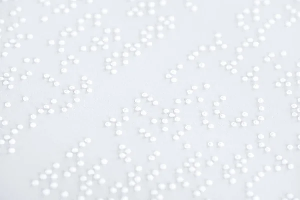 Sfondo del testo in codice braille internazionale su carta bianca — Foto stock