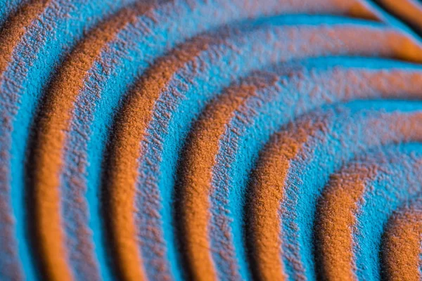 Close up view of textured background with sand and color filter — Stock Photo