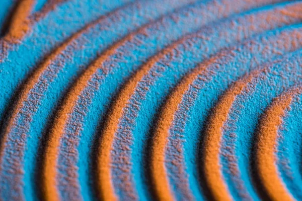 Close up view of textured background with sand and color filter — Stock Photo