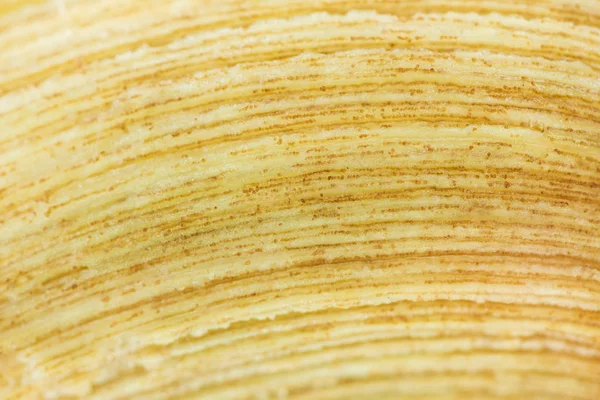 Vista cercana de la cáscara de plátano con textura amarilla - foto de stock